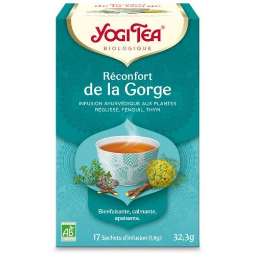 Yogi Tea : Réconfort de la gorge